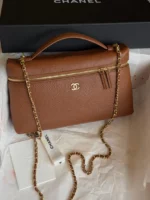 Chanel Brown Caviar Vanity - Image 3