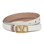 Valentino VLogo Signature Ivory Belt