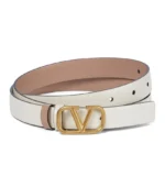 Valentino VLogo Signature Ivory Belt