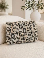 CHANEL Leopard Pattern Flap Bag - Image 2