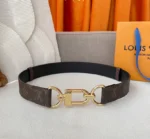 Louis Vuitton Monogram Canvas Hook Belt - Image 10