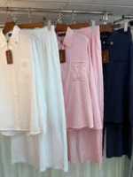 Loro Piana Linen / Silk Shirt and Trousers Sets - Image 2
