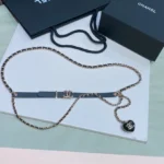 Chanel CC Heart Chain Belt - Image 3