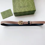 GUCCI — Double G Thin Belt - Image 6