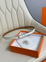 Hermès H Buckle Leather Belt - Image 13