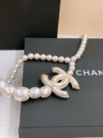 Chanel CC Pearl Chain Belt - Image 4