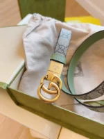 Gucci GG Marmont Reversible Supreme Canvas Belt - Image 4