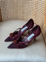 Jimmy Choo Crystal Embellished Slingback Pumps - Image 4