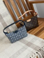 LV Monogram Zip Shoulder Bag