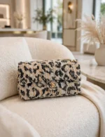 CHANEL Leopard Pattern Flap Bag - Image 3