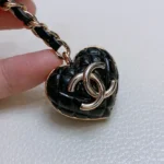 Chanel CC Heart Chain Belt - Image 6