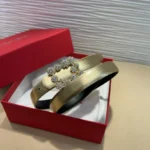 Roger Vivier Flower Strass Belt - Image 9