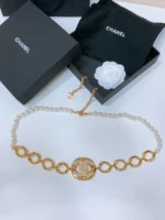 Chanel Pearl Chain Belt - Image 7