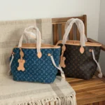 LV Monogram Tote Bag With Hanging Charm