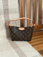 LV Monogram Zip Shoulder Bag - Image 3