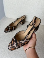 Chanel Metallic Tweed Slingback Pumps - Image 5