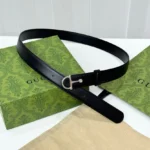 Gucci Horsebit Leather Belt - Image 8