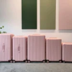 Rimowa Essential Polycarbonate Suitcase Collection Pink