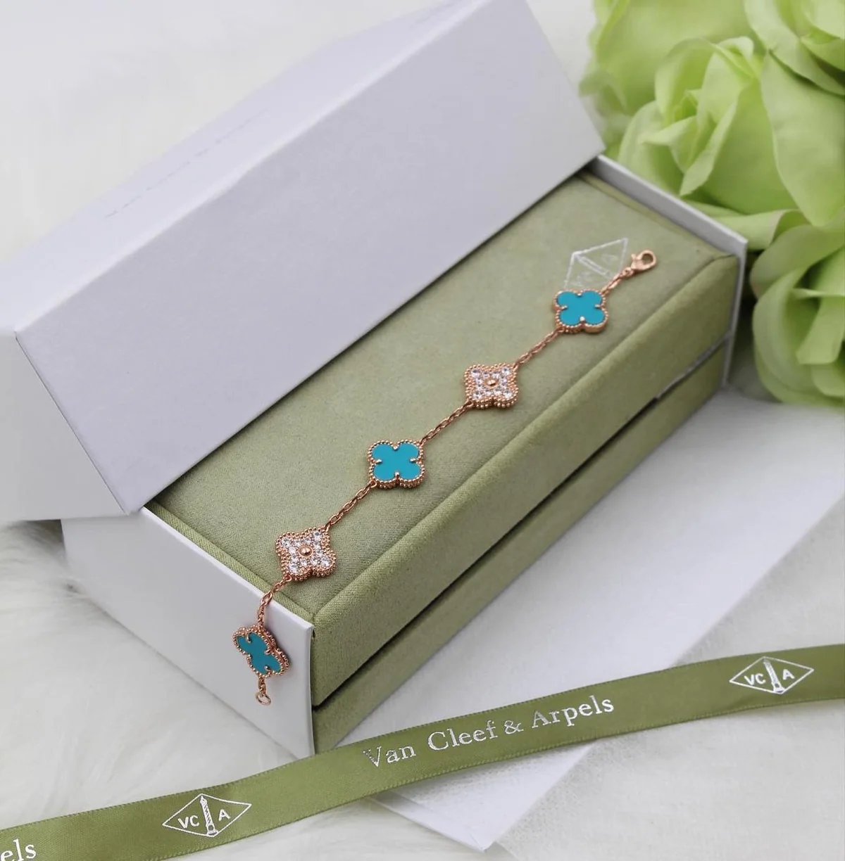 PHOTO-2024-09-15-19-21-18_54 Van Cleef & Arpels Vintage Alhambra Bracelet - Image 1