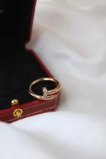 Cartier Head Accent Nail Ring - Image 4