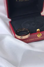 Cartier Round Bezel Band Ring