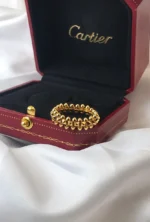 Cartier Studded Band Ring - Image 4