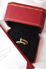 Cartier Full Pave Nail Ring - Image 6