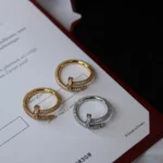 Cartier Full Pave Nail Ring