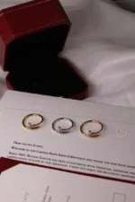 Cartier Head Accent Nail Ring - Image 5