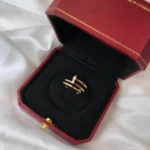 Cartier Double Wrap Accent Nail Ring