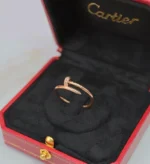 Cartier Head Accent Nail Ring - Image 7