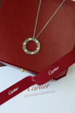 Cartier Six Accent Circle Necklace - Image 4
