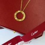 Cartier Six Accent Circle Necklace