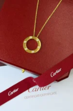 Cartier Six Accent Circle Necklace