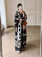 Hermes "Ferronnerie Remix" Caftan - Image 4