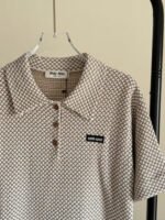 Miu Miu Cotton Polo Shirt - Image 3