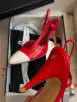 Chanel Embossed Slingback - Image 5