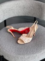 Christian Louboutin Stiletto Heel Slingback Sandal - Image 3