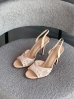 Christian Louboutin Stiletto Heel Slingback Sandal - Image 2