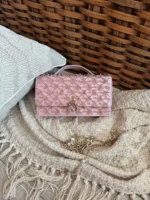 Dior Vanity Long Top Handle Bag with Charm - Image 5