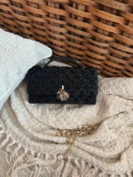 Dior Vanity Long Top Handle Bag with Charm - Image 3
