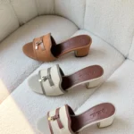 Loro Piana Summer Charms Heeled Sandal