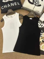 Saint Laurent Ribbed Tank Top - Image 4