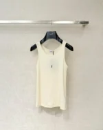 Saint Laurent Ribbed Tank Top - Image 3