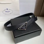 Prada Saffiano Leather Belt - Image 2