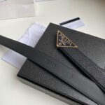 Prada Saffiano Leather Belt - Image 8