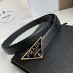 Prada Saffiano Leather Belt