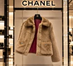 Chanel Shearling / Lambskin Jacket