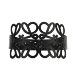 Loewe Anagram Cut-Out Wide Leather Belt