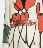 Loewe Anagram Cut-Out Wide Leather Belt - Image 8